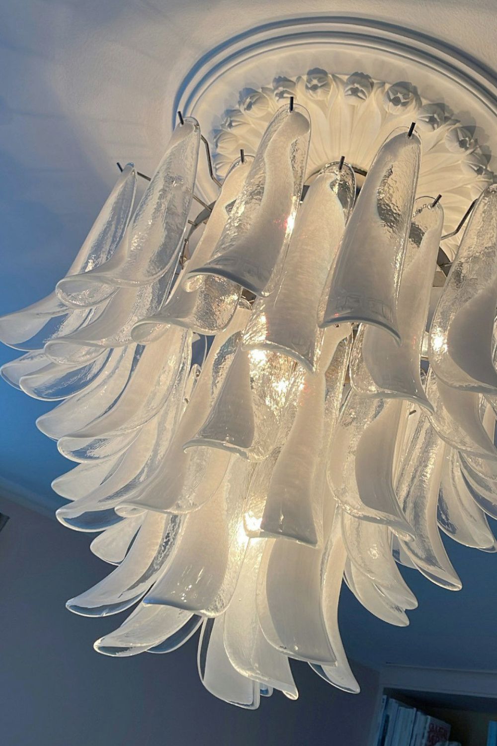 Murano Petals Chandelier