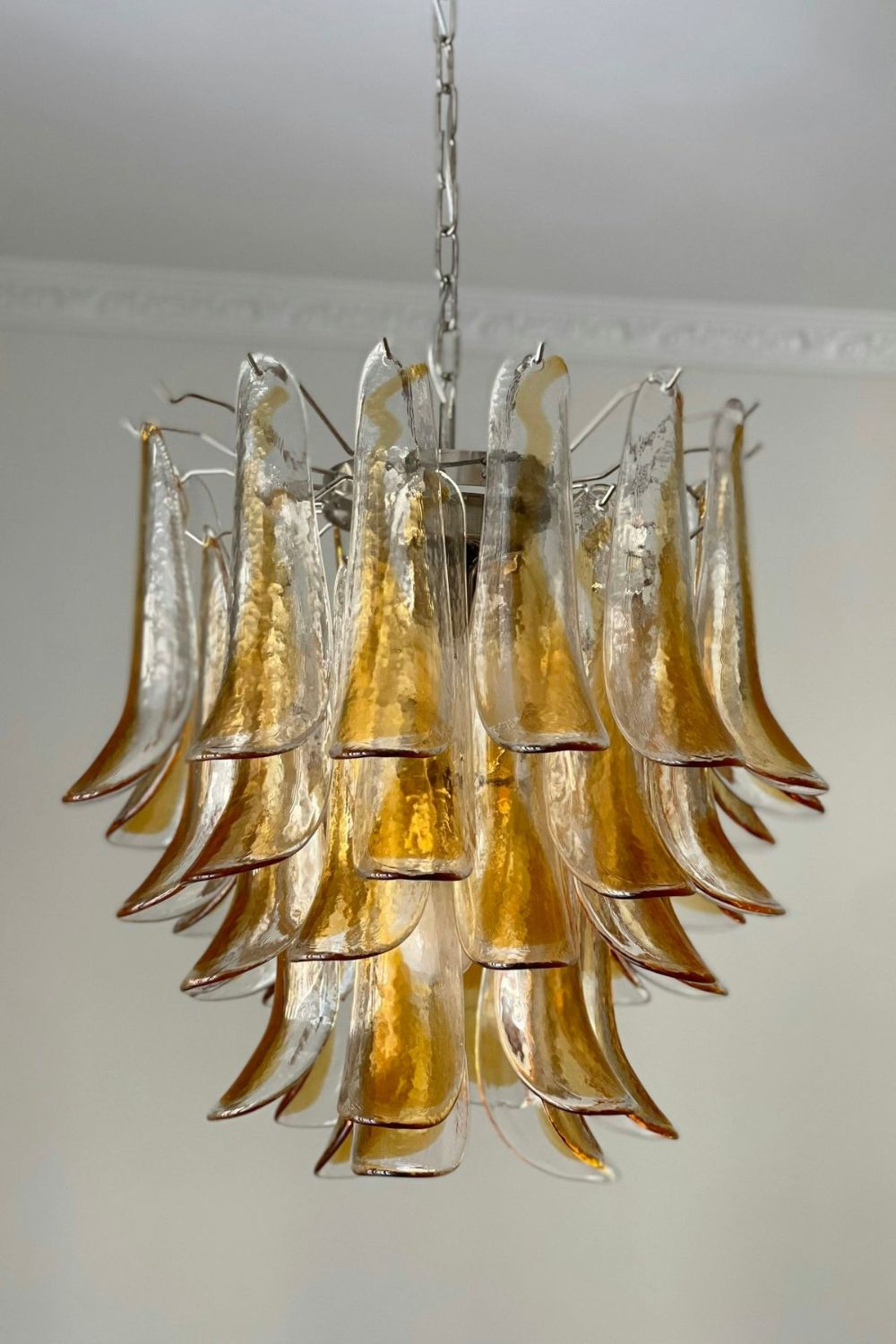 Murano Petals Chandelier