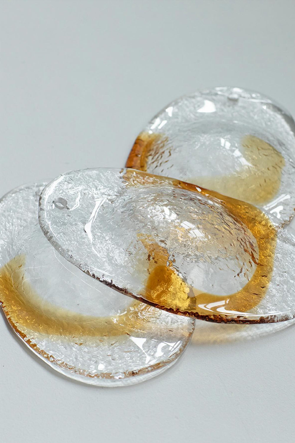 Murano Shell-Shaped Glass Chandelier