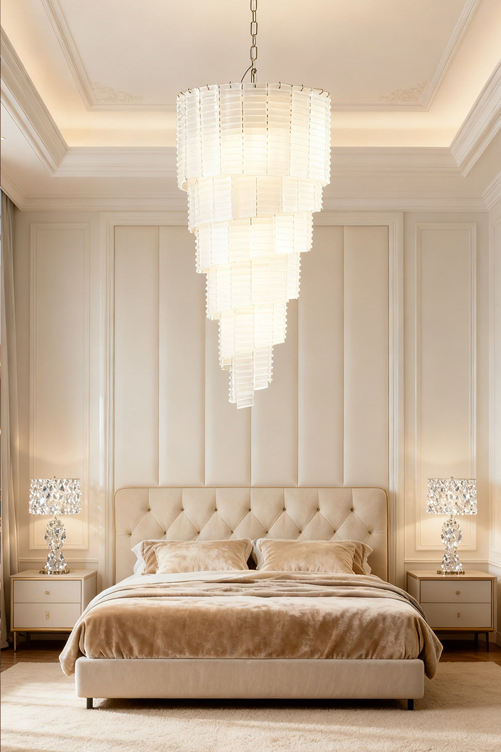 Murano Spiral Chandelier