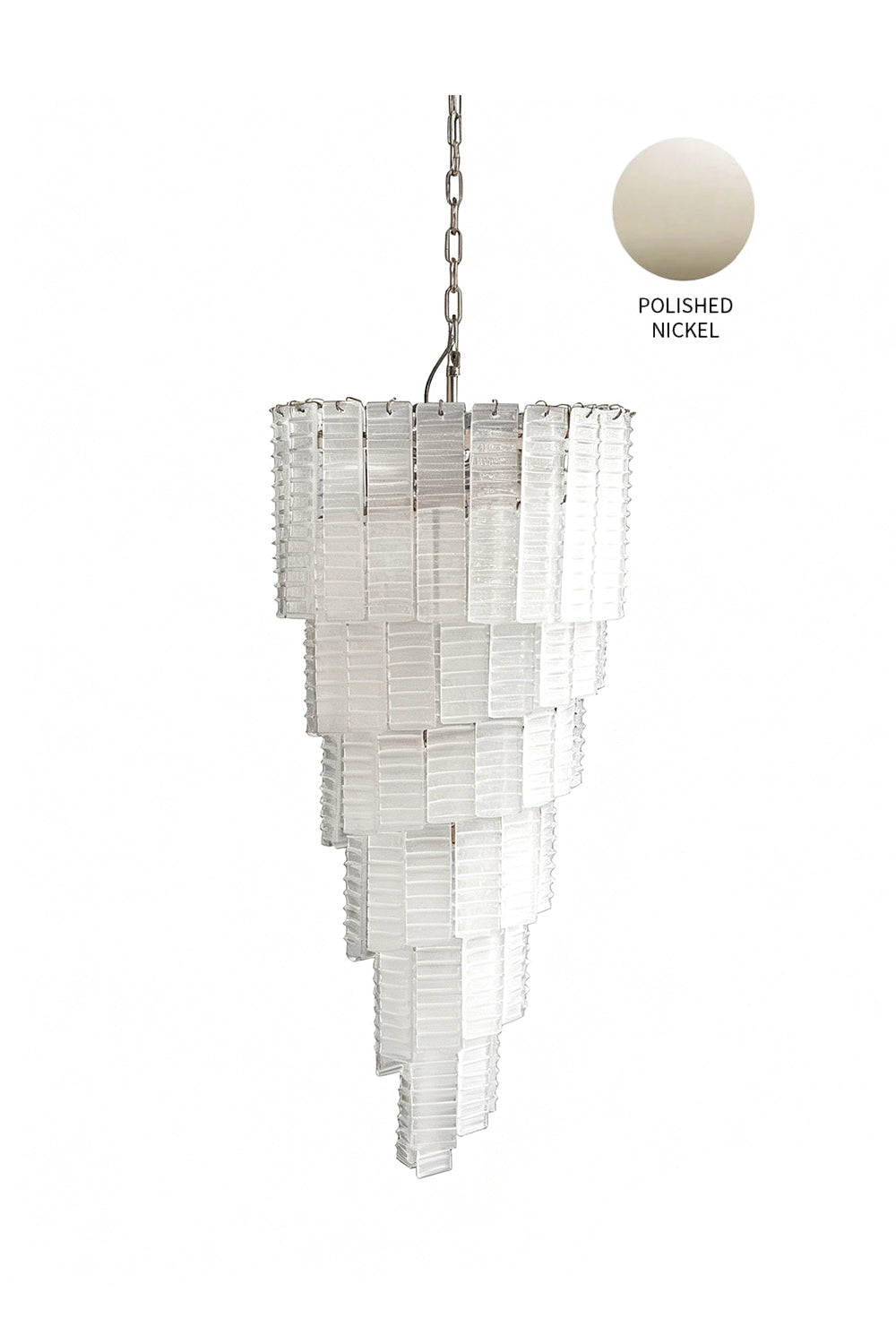 Murano Spiral Chandelier