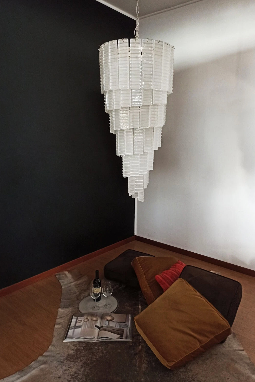 Murano Spiral Chandelier