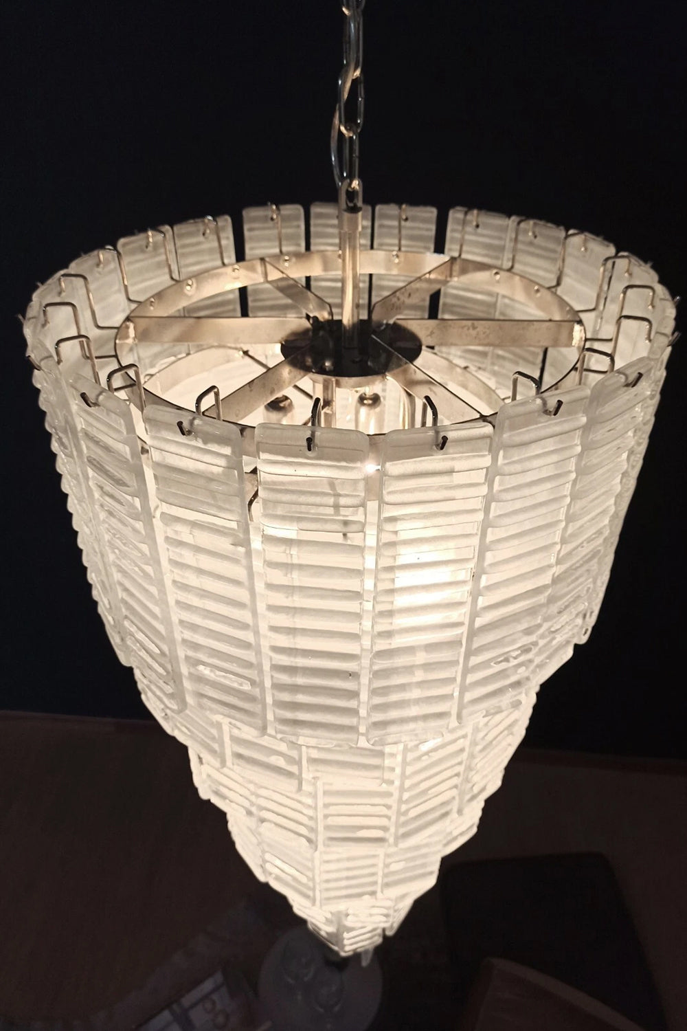 Murano Spiral Chandelier