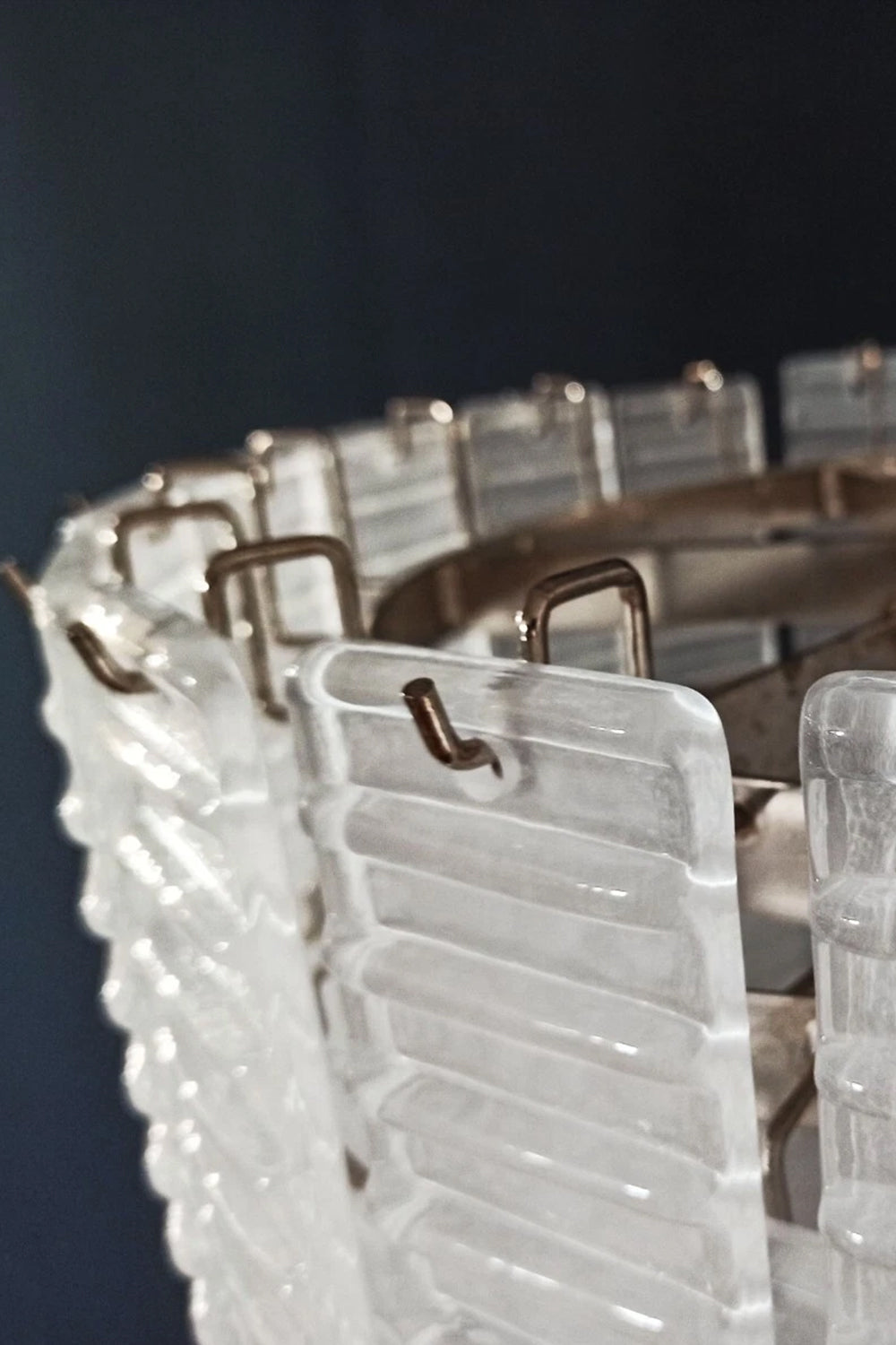 Murano Spiral Chandelier