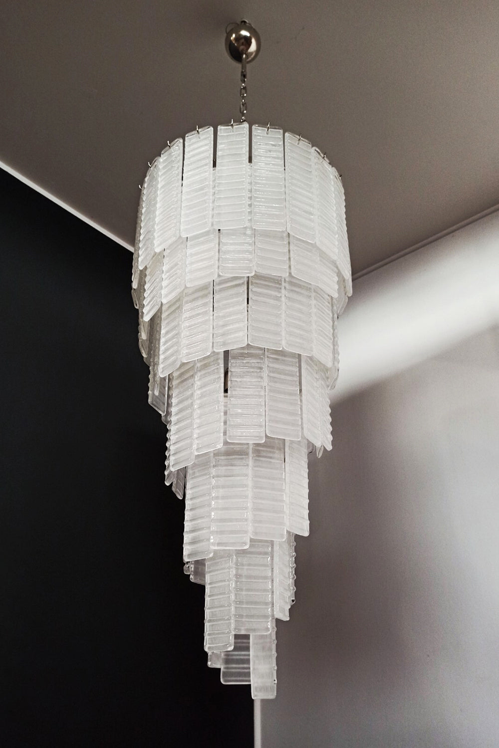 Murano Spiral Chandelier