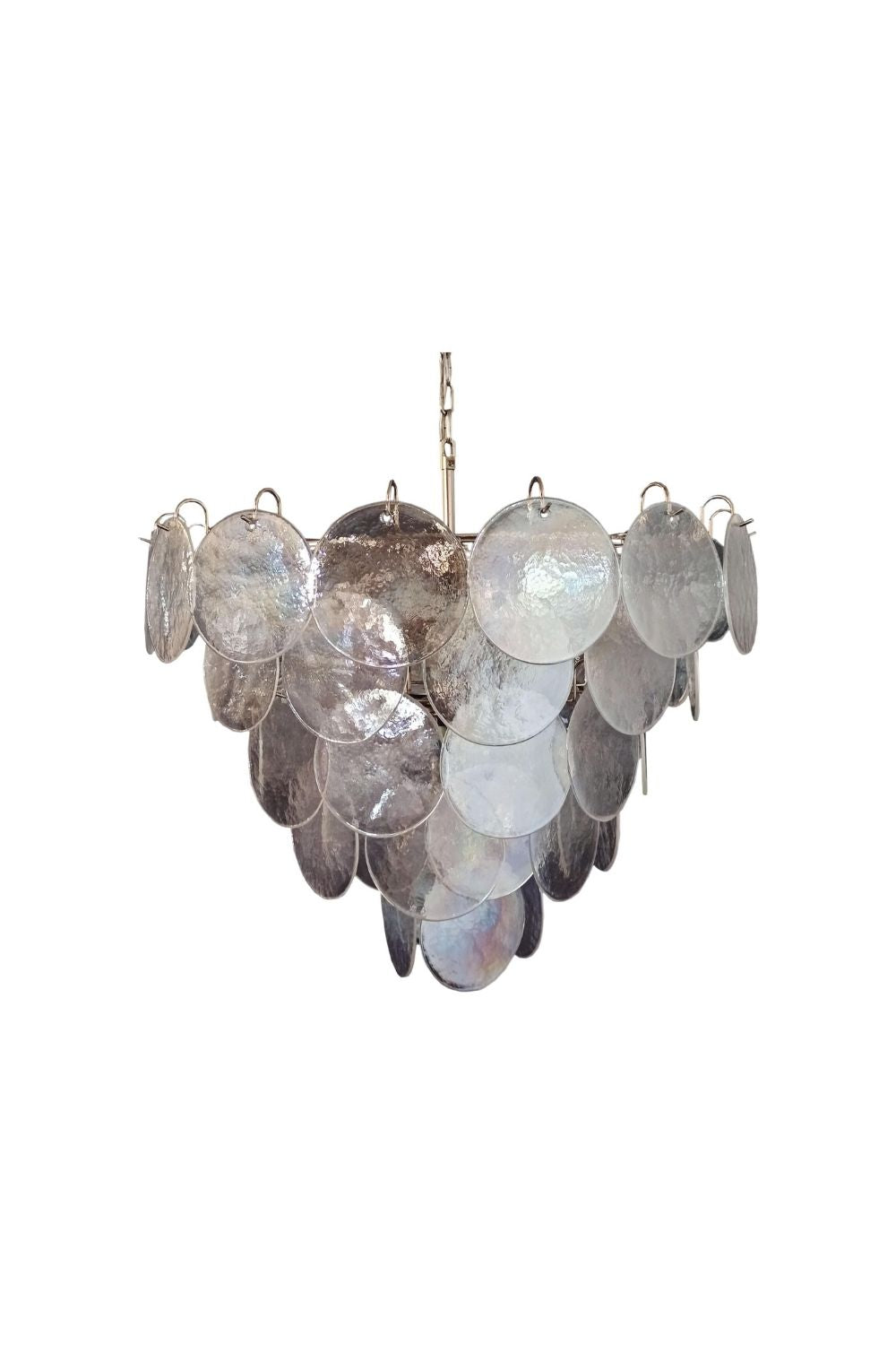 Iridescent Glass High Quality Murano Chandelier