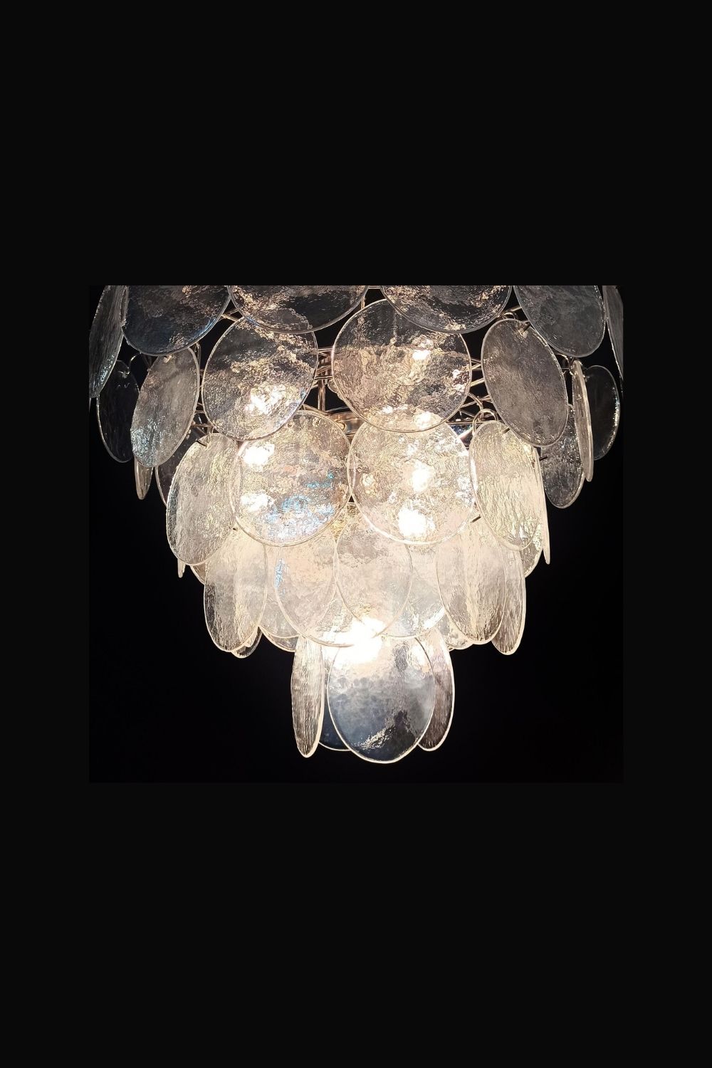 Iridescent Glass High Quality Murano Chandelier