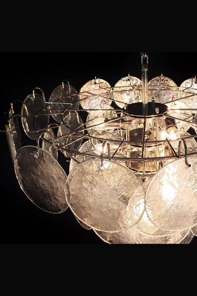 Iridescent Glass High Quality Murano Chandelier