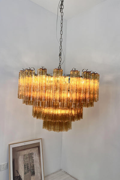 Murano Glass Tronchi Chandelier