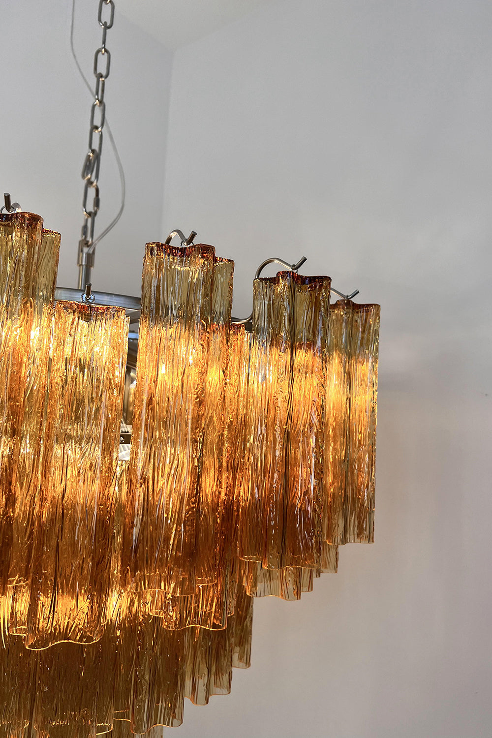 Murano Glass Tronchi Chandelier