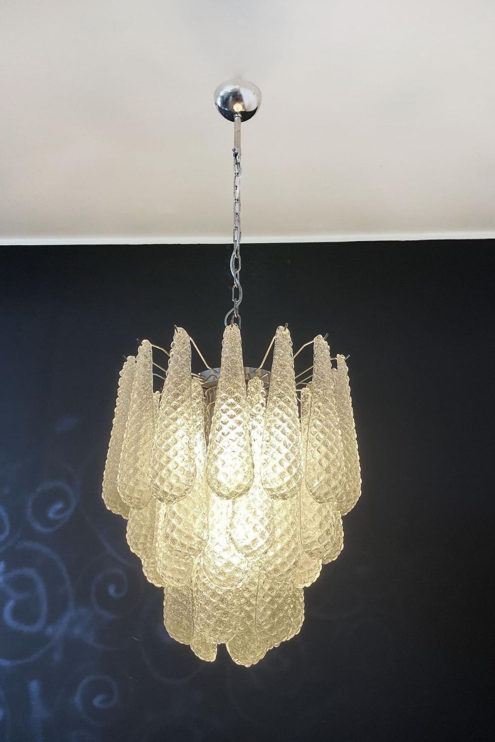 Murano glass chandelier