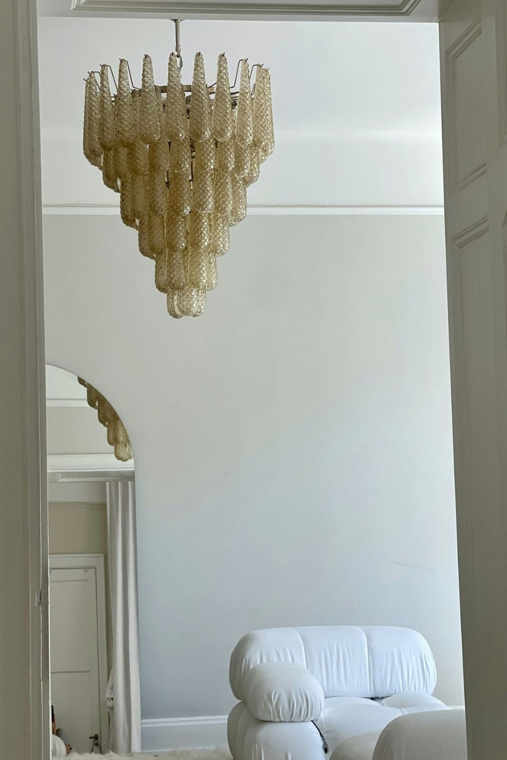 Murano glass chandelier