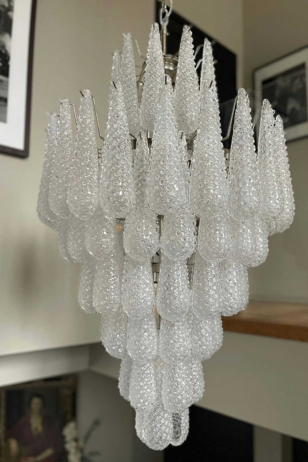 Murano glass chandelier