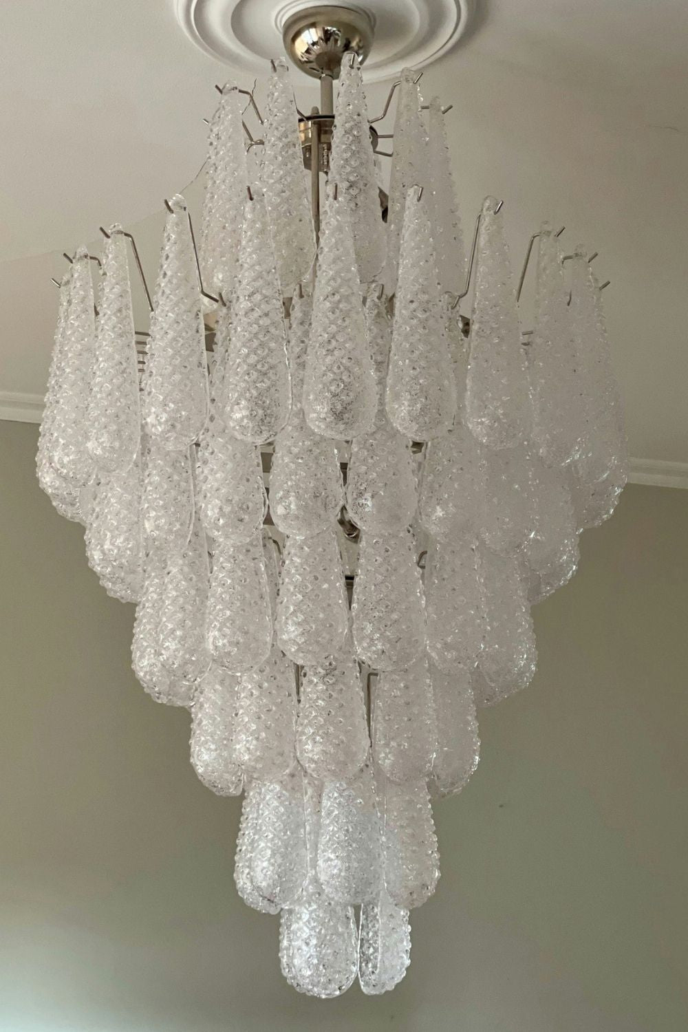 Murano glass chandelier