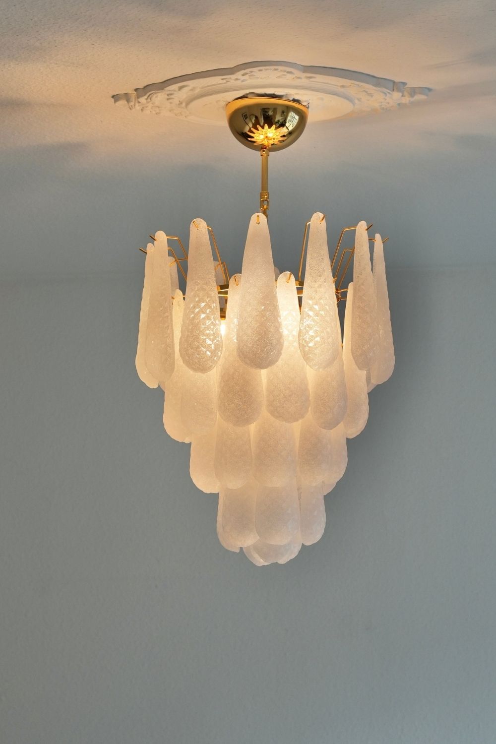 Murano glass chandelier