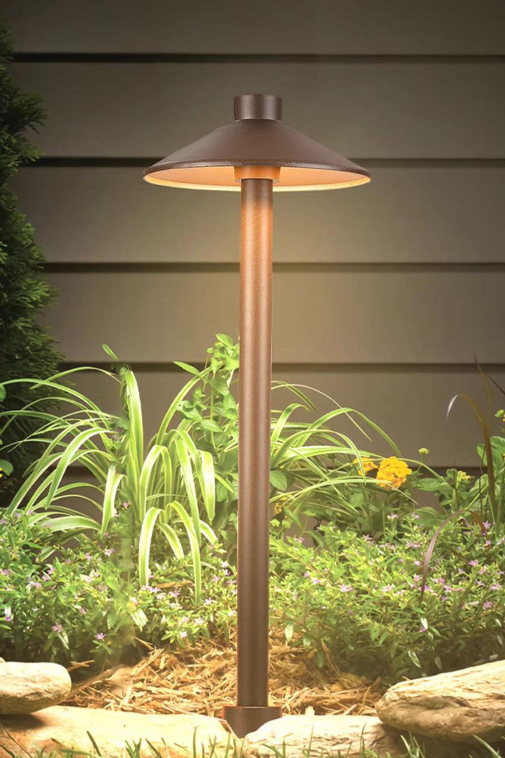 Mushroom Acrylic Outdoor Floor Lamp