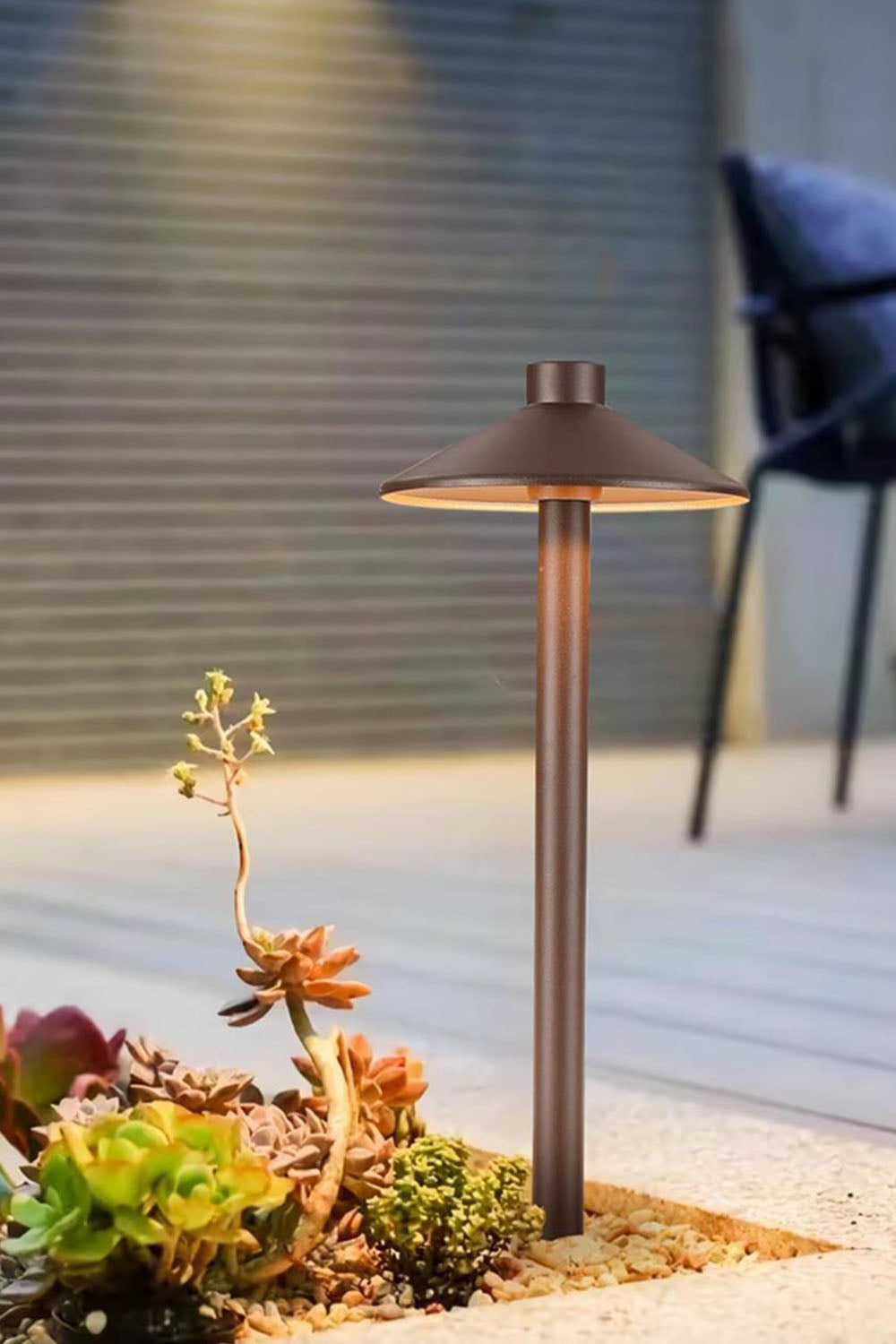 Mushroom Acrylic Outdoor Floor Lamp