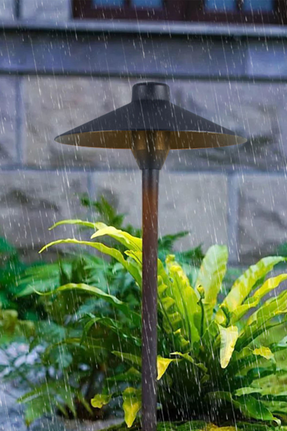 Mushroom Acrylic Outdoor Floor Lamp