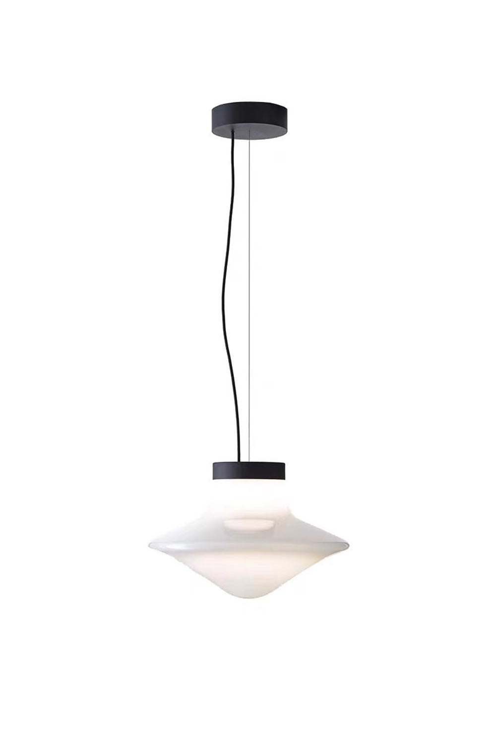 Mushroom Glass Pendant Light