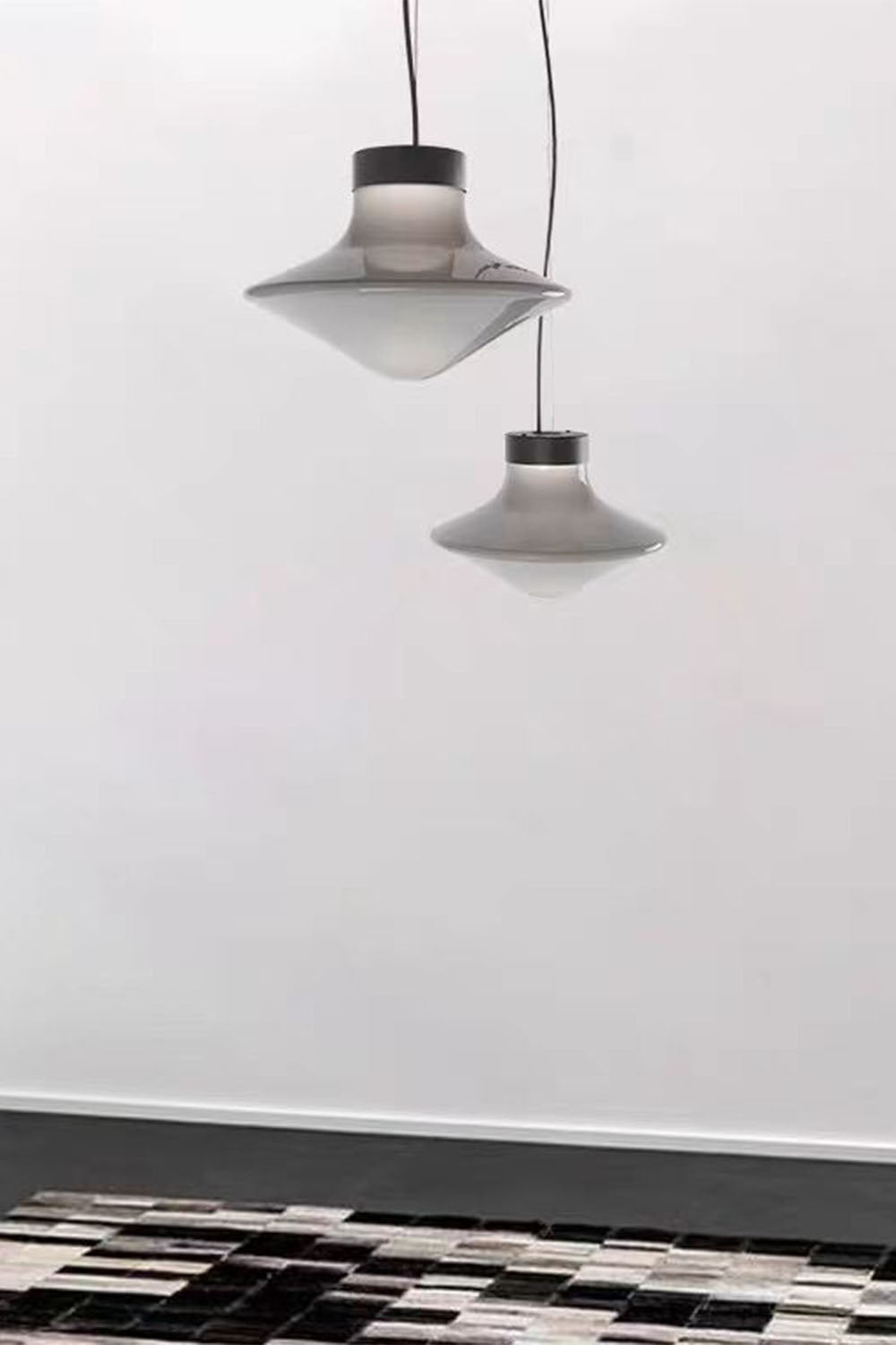 Mushroom Glass Pendant Light