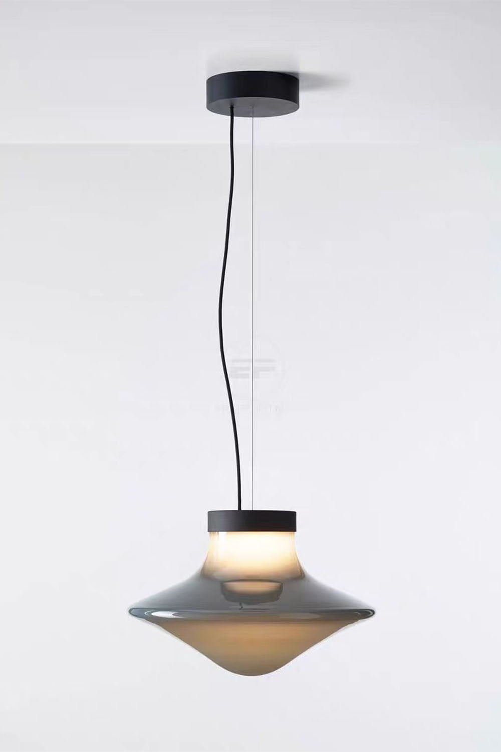 Mushroom Glass Pendant Light