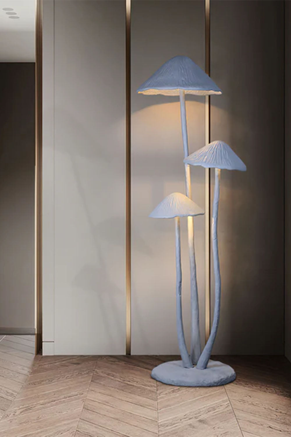 Mushroom Sculpture Floor Lamp