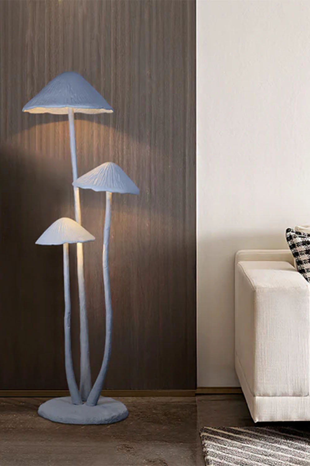Mushroom Sculpture Floor Lamp