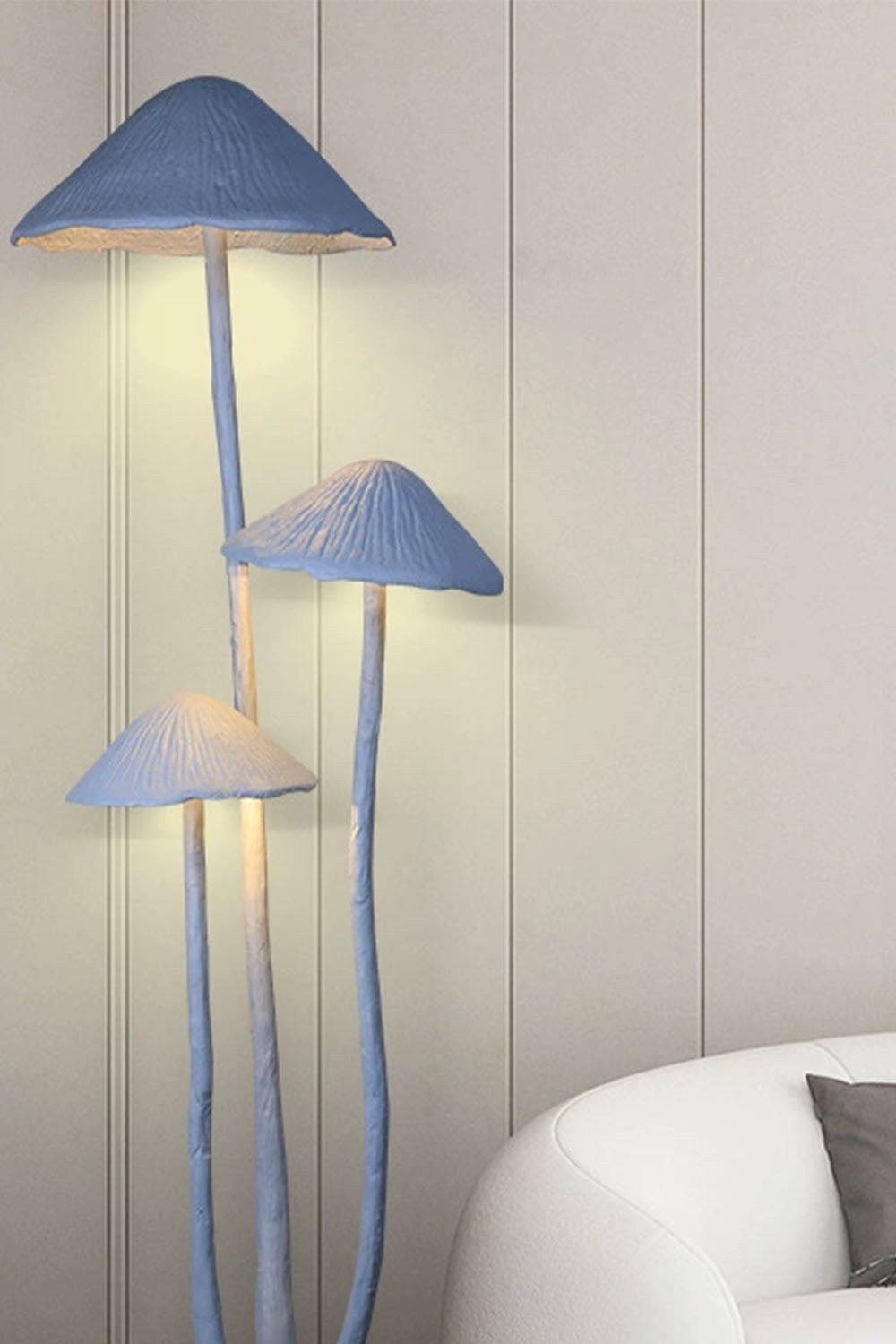 Mushroom Sculpture Floor Lamp