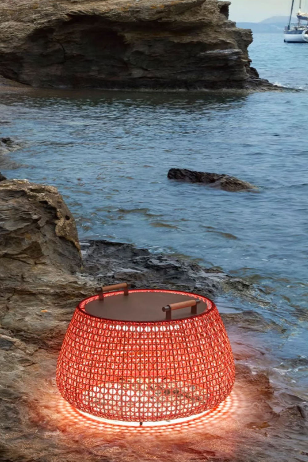 Nans Bag Outdoor Floor Lamp