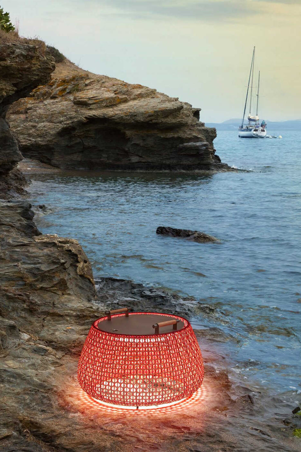 Nans Bag Outdoor Floor Lamp