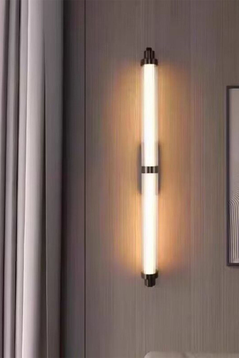 New Chinese Style Tube Wall Lamp