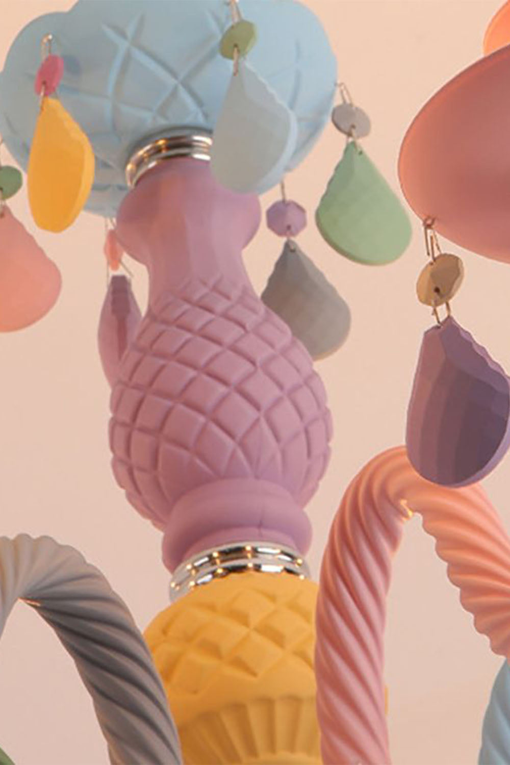 New Macaron Children's Candle Chandelier