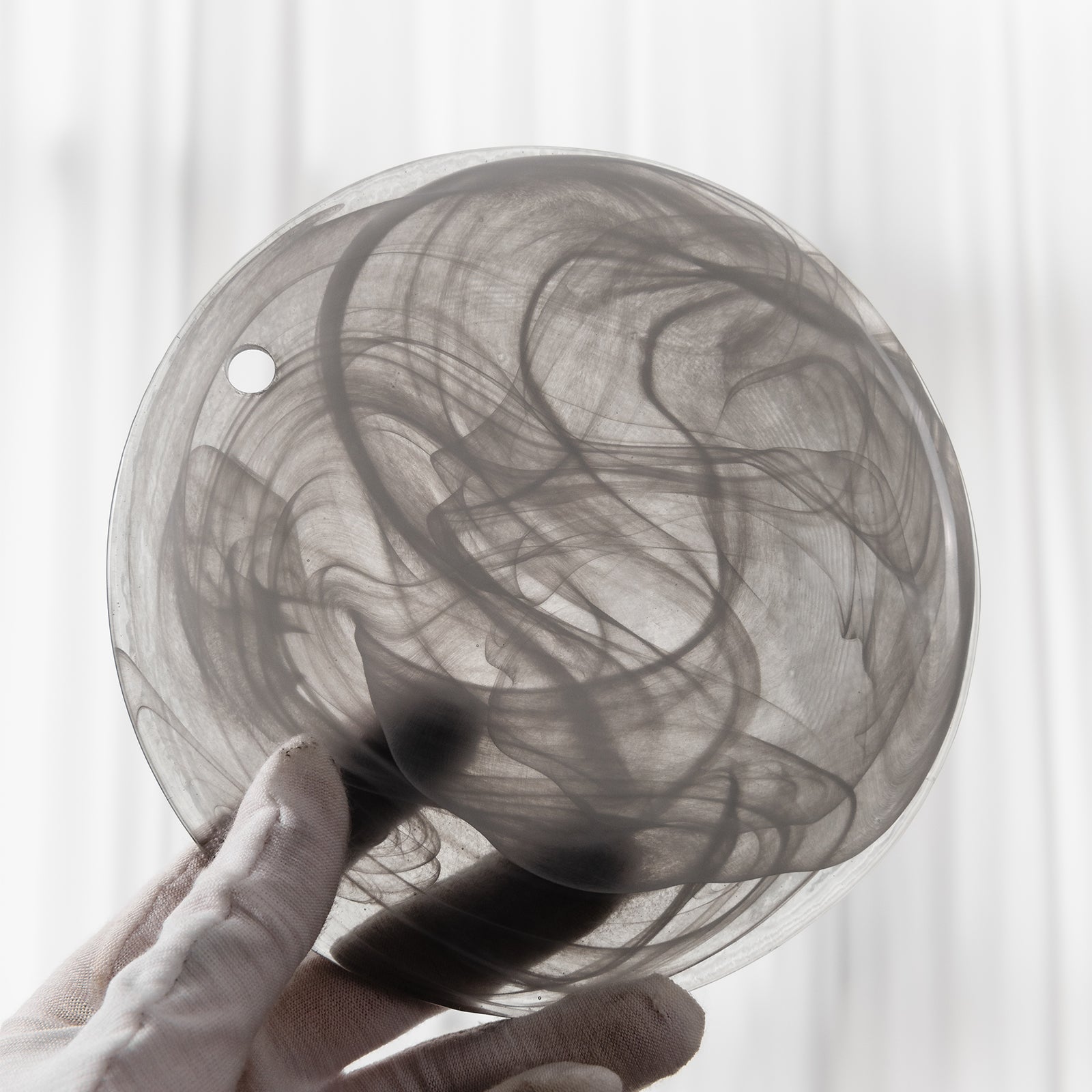 Mouth-Blown Smoked Glass