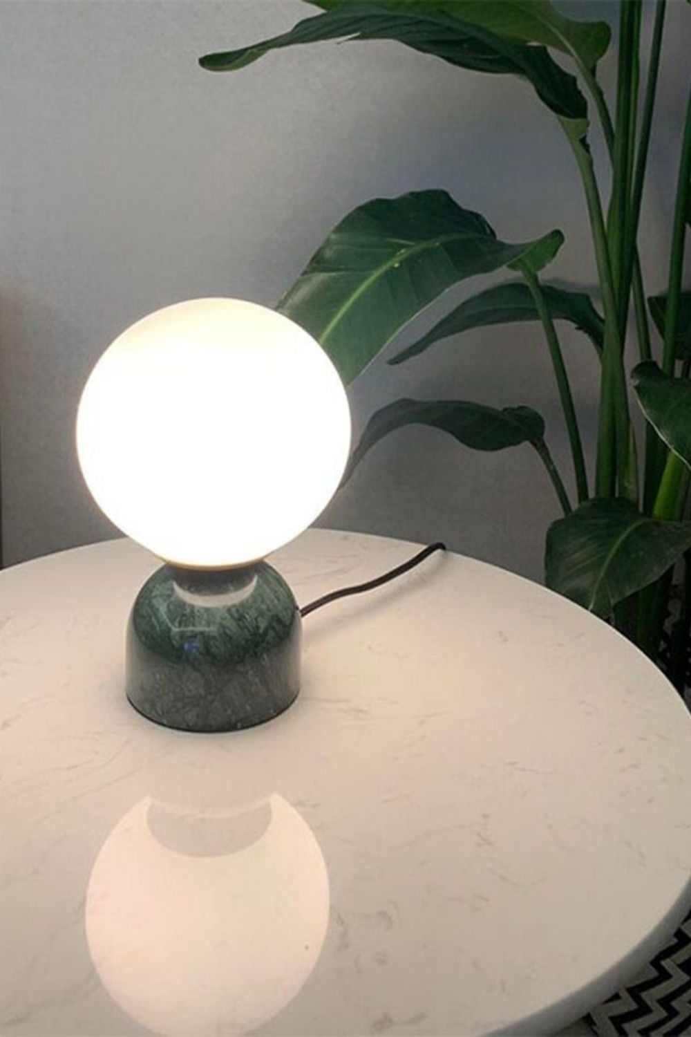 Nordic Bedside Marble Table Lamp