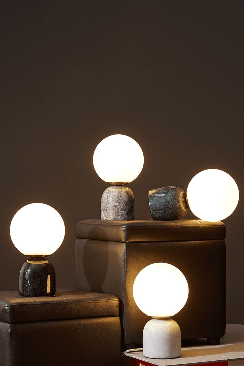 Nordic Bedside Marble Table Lamp