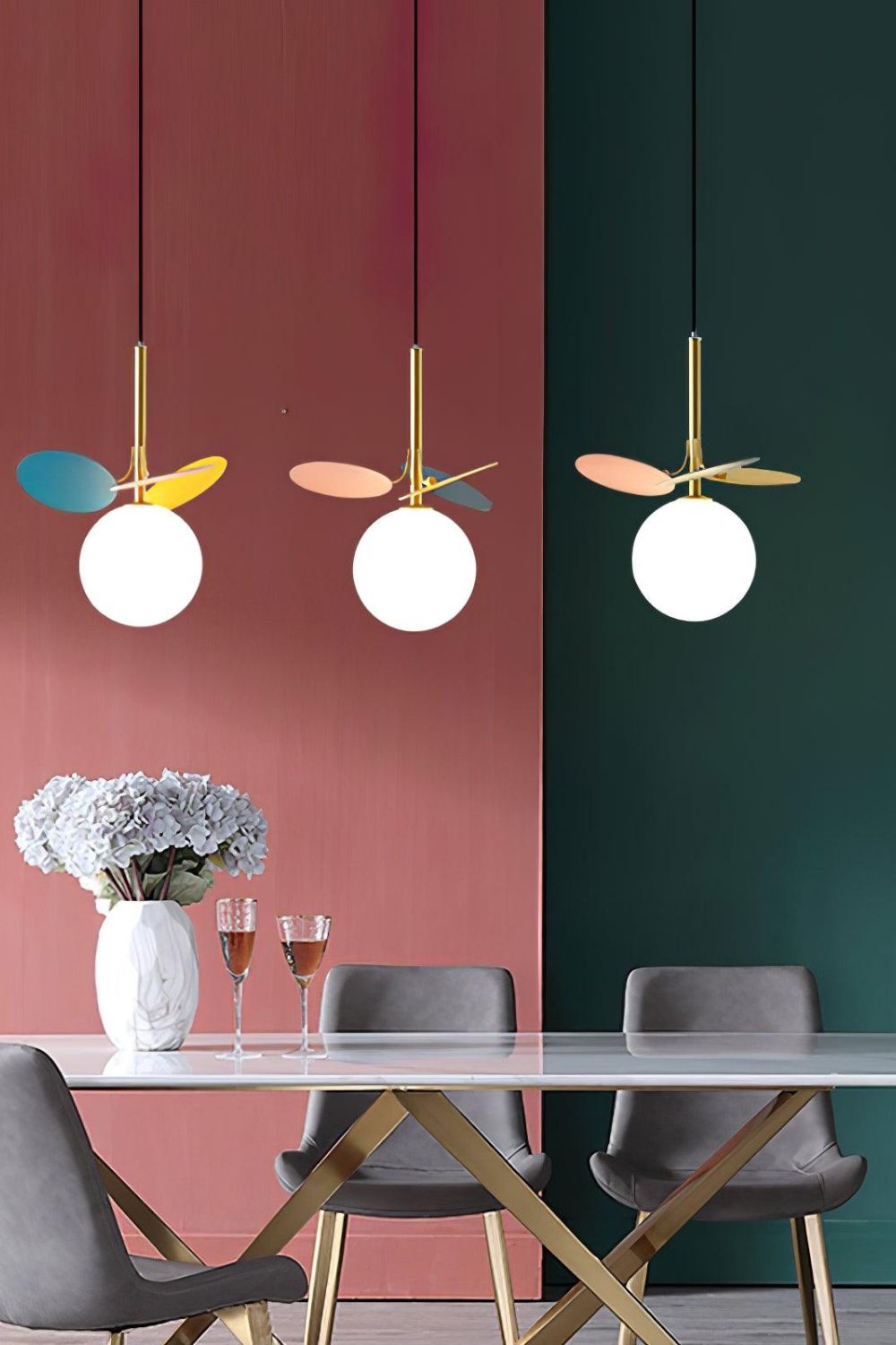 Nordic Globe Suspension Light - SamuLighting