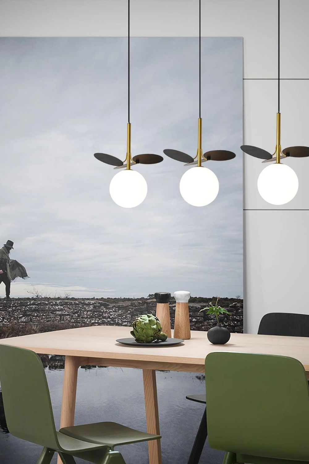 Nordic Globe Suspension Light - SamuLighting