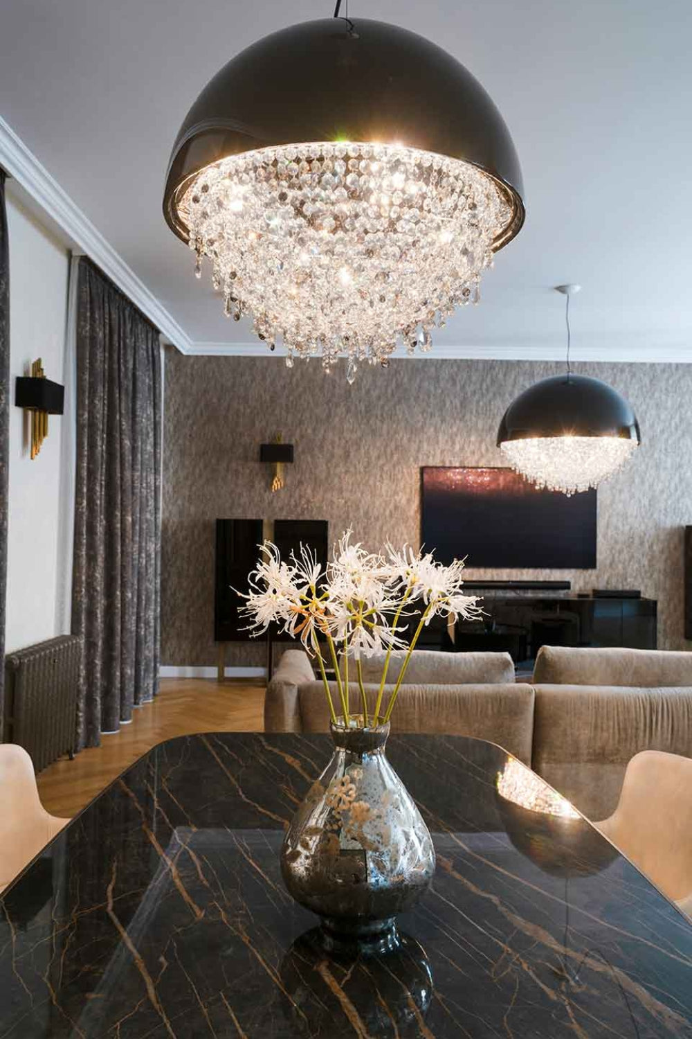 OZERO Crystal Pendant Lamp - SamuLighting