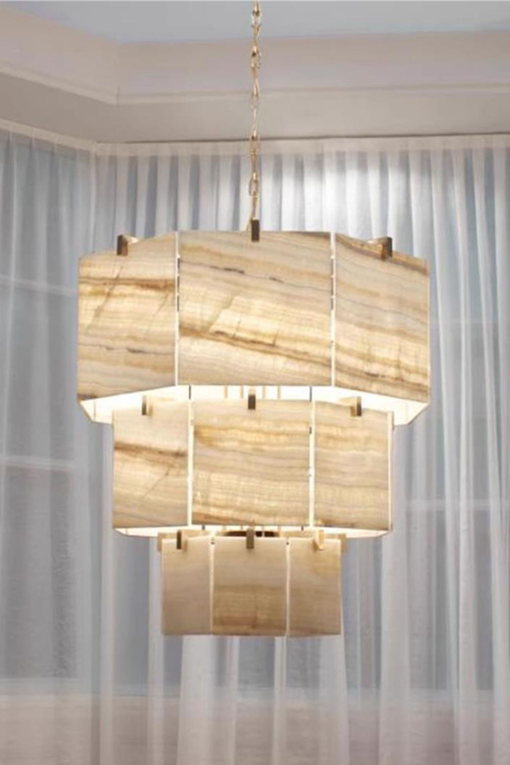 Octagonal Chandelier