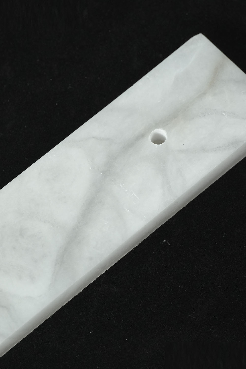 Ondrelle Bar Wall Sconce | Pure Natural Alabaster | Individual carved stone slat with predrilled mount hole | Samu Lamp