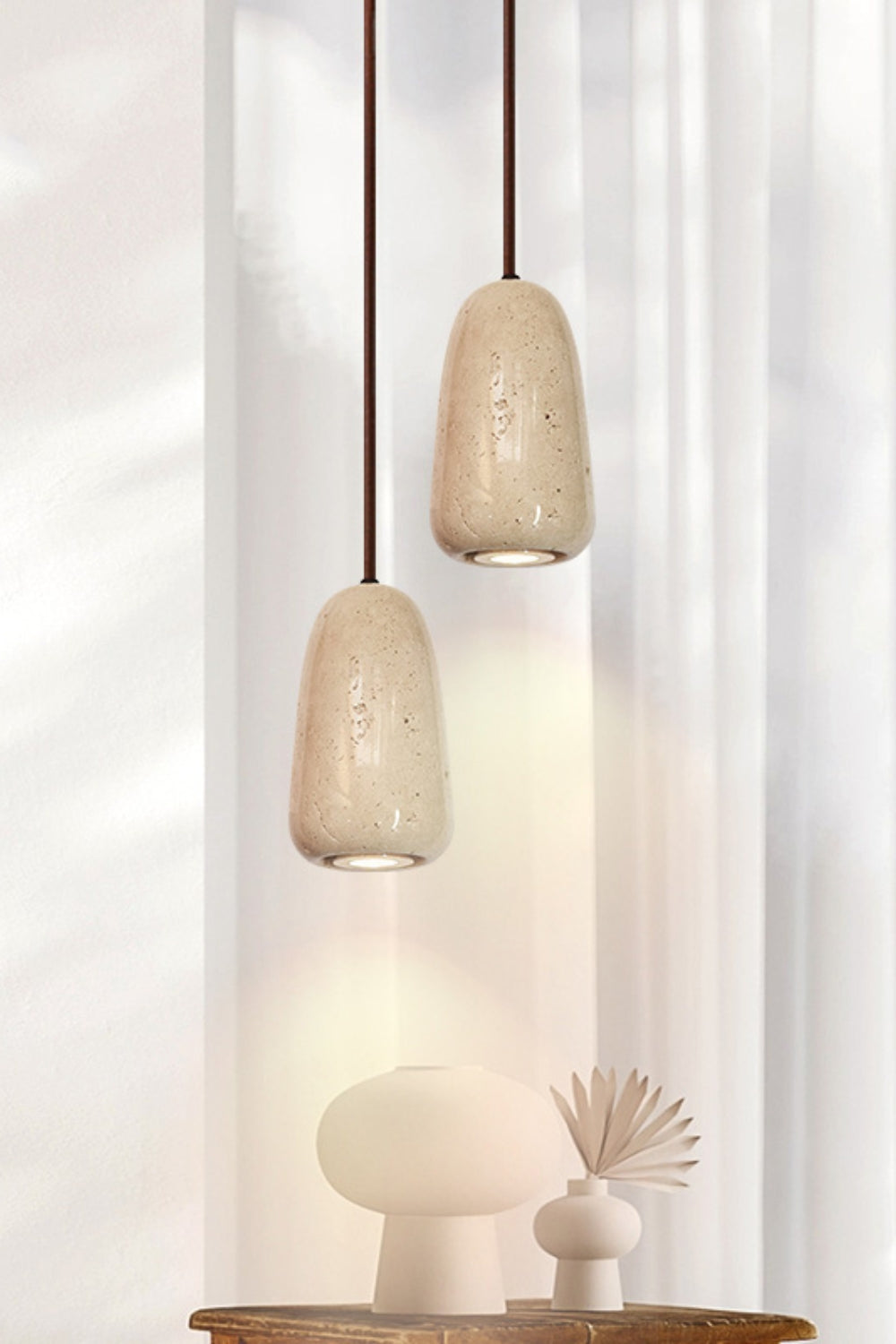 Ora Stone Pendant Lamp - SamuLighting