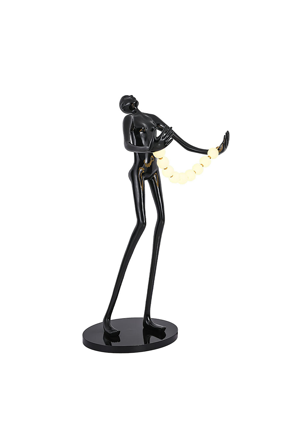 Orb Juggler Sculpture Floor Lamp