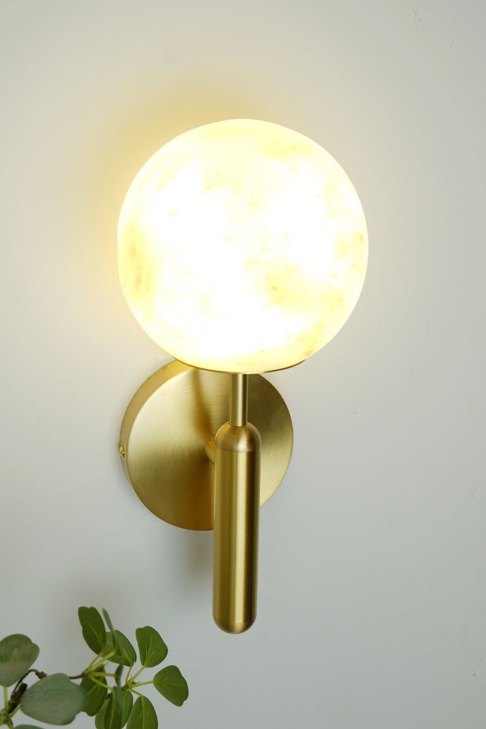 Orbis Alabaster Wall Lamp