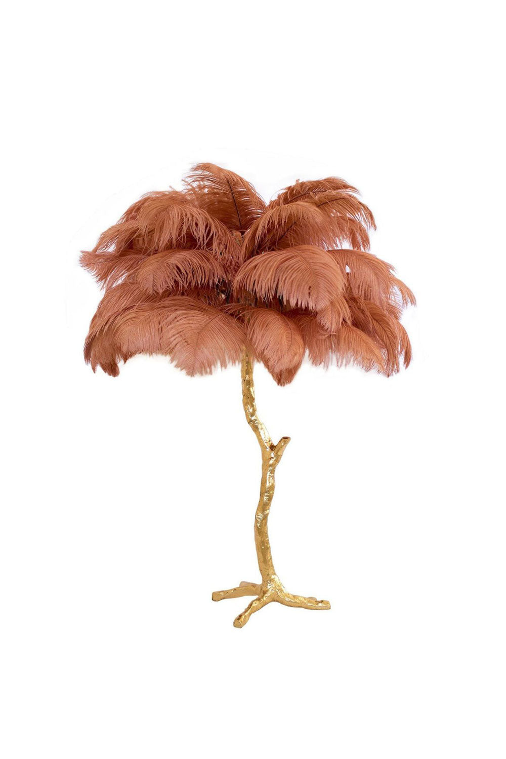 Ostrich Feather Table Lamp - SamuLighting