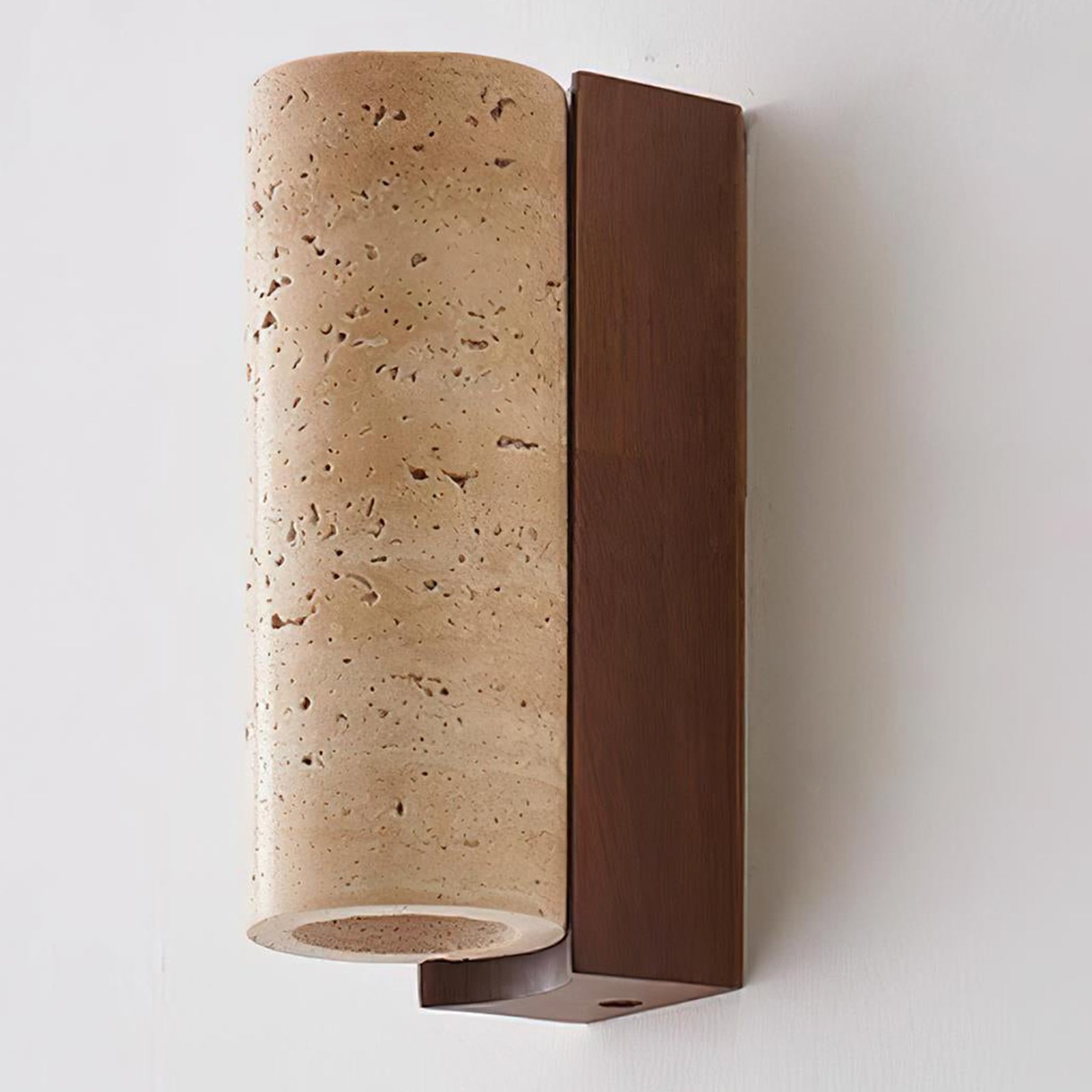 Walnut-Toned Wood Backplate