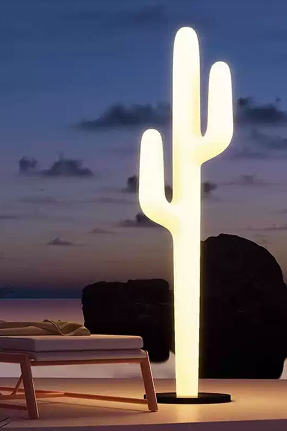 Outdoor Cactus Floor Lamp
