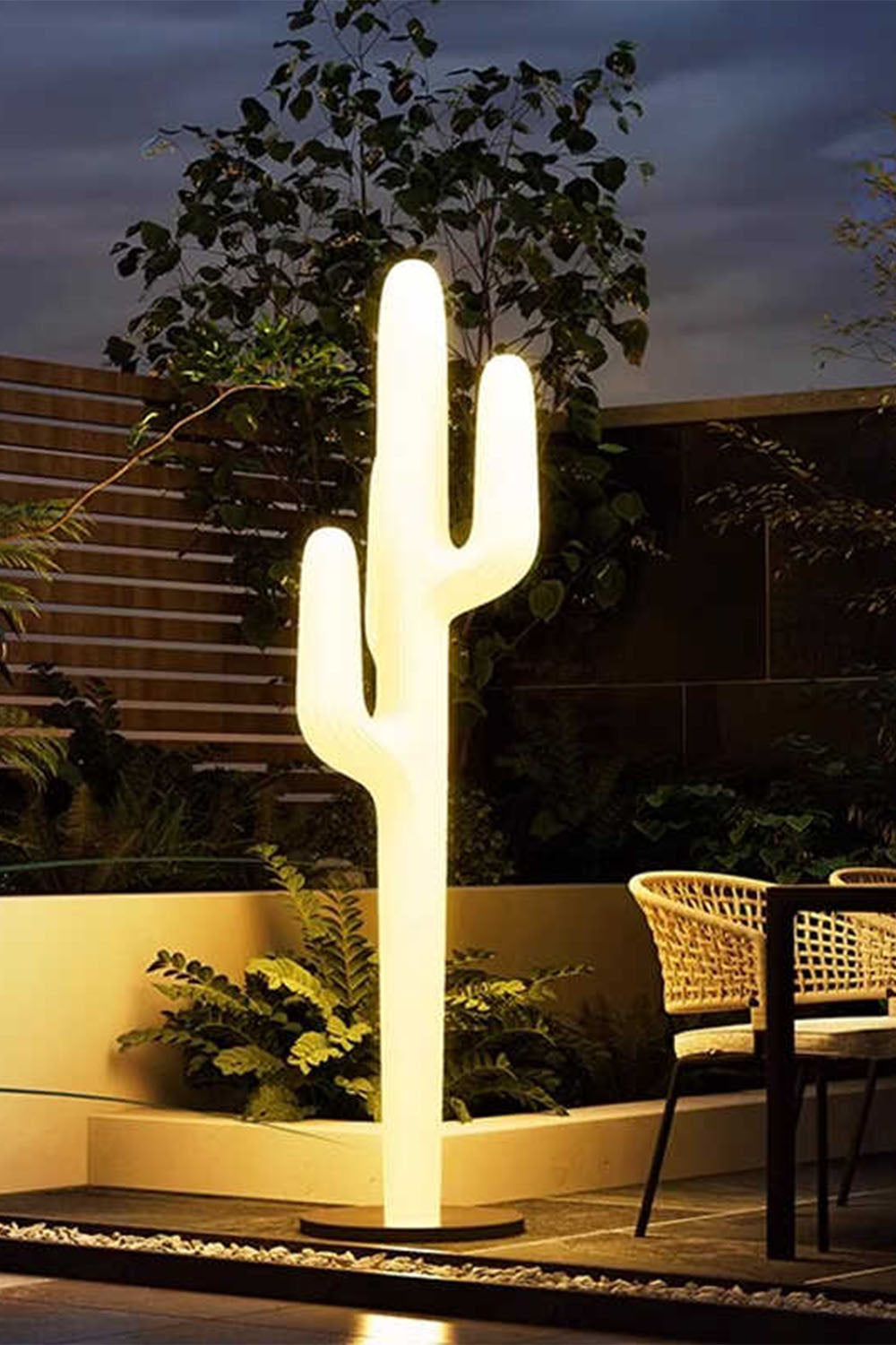 Outdoor Cactus Floor Lamp