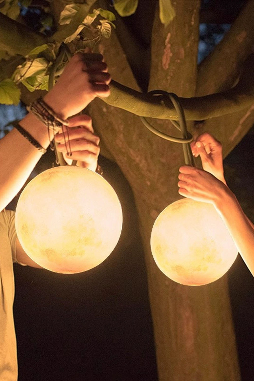 Outdoor Moon Pendant Lamp