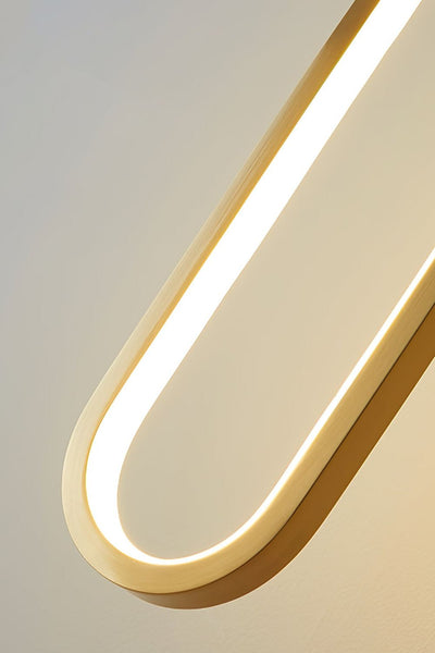 Oval LED Brass Wall Lamp - SamuLighting