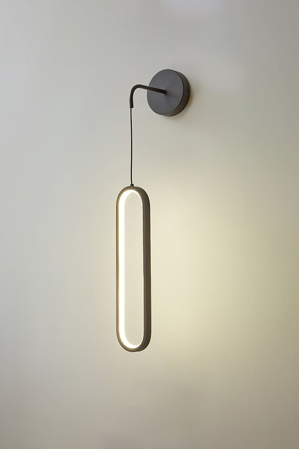 Oval LED Brass Wall Lamp - SamuLighting